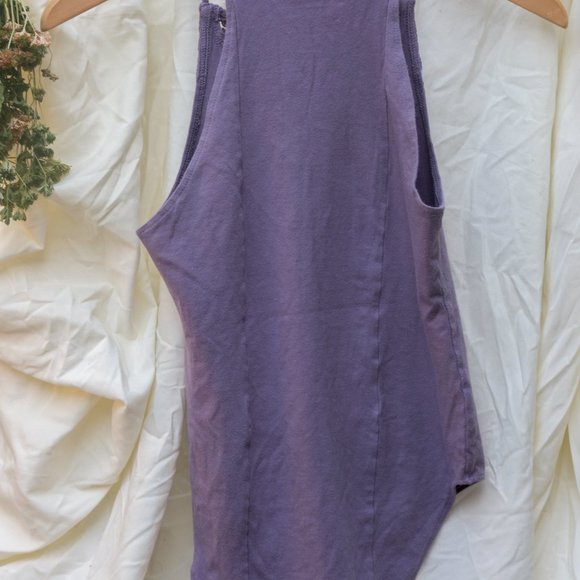 American Eagle Purple Bodysuit - Picture 3 of 3